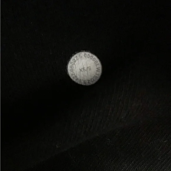 Lululemon oversized full-zip scuba black xs/s! - Picture 7 of 11